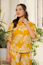 Golden Palm Co-Ord Set