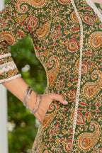 Neelam Green Anarkali Suit Set