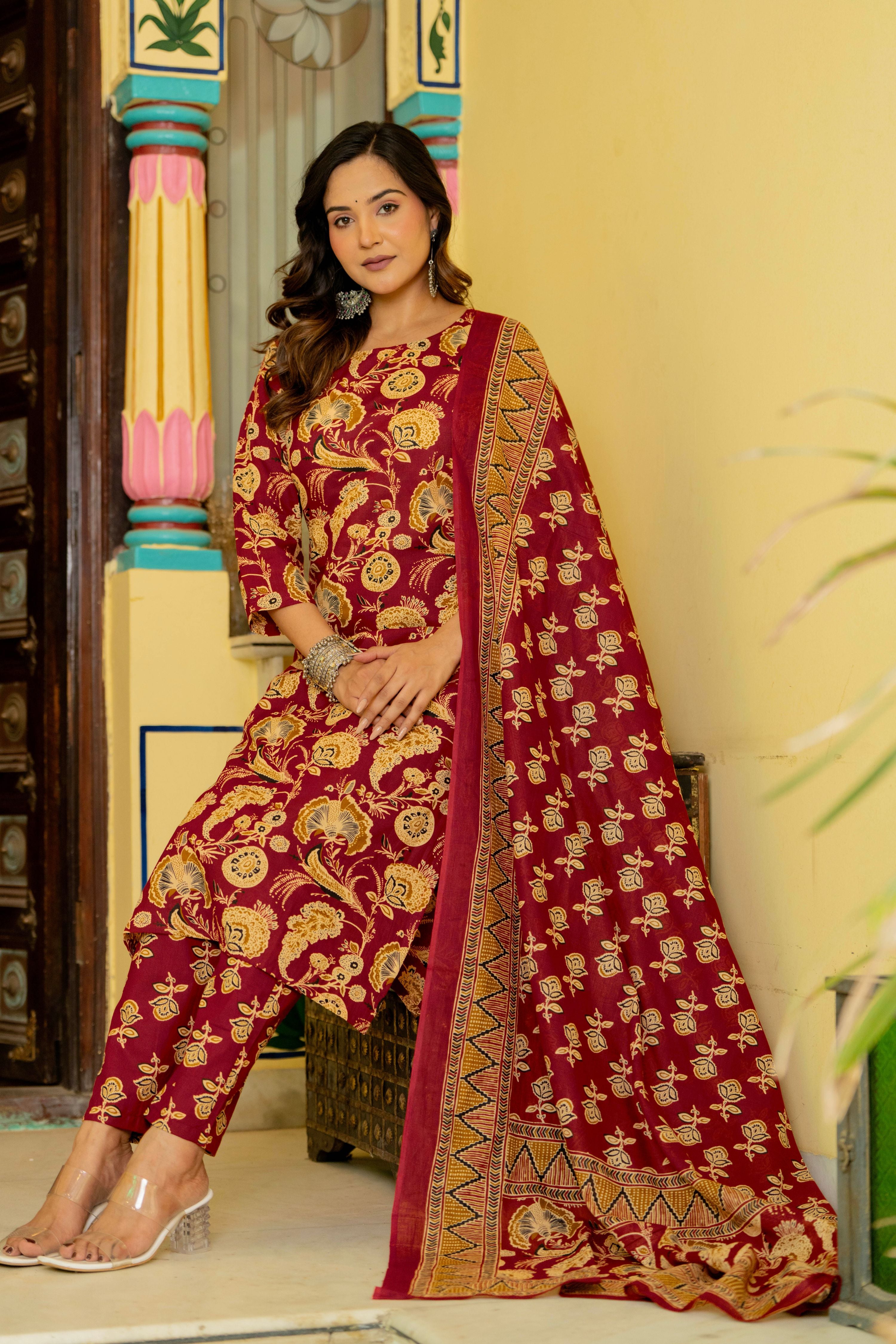 Rajrani Straight Suit Set