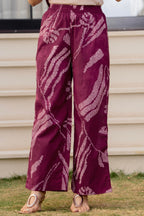 Heer Sleeveless Kurta Palazzo Set Maroon
