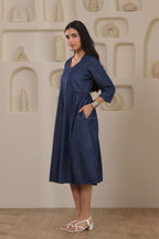 Denim Grace Dresses - Dark Blue