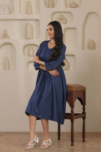 Denim Grace Dresses - Dark Blue