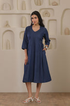 Denim Grace Dresses - Dark Blue