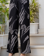 Heer Sleeveless Kurta Palazzo Set Black